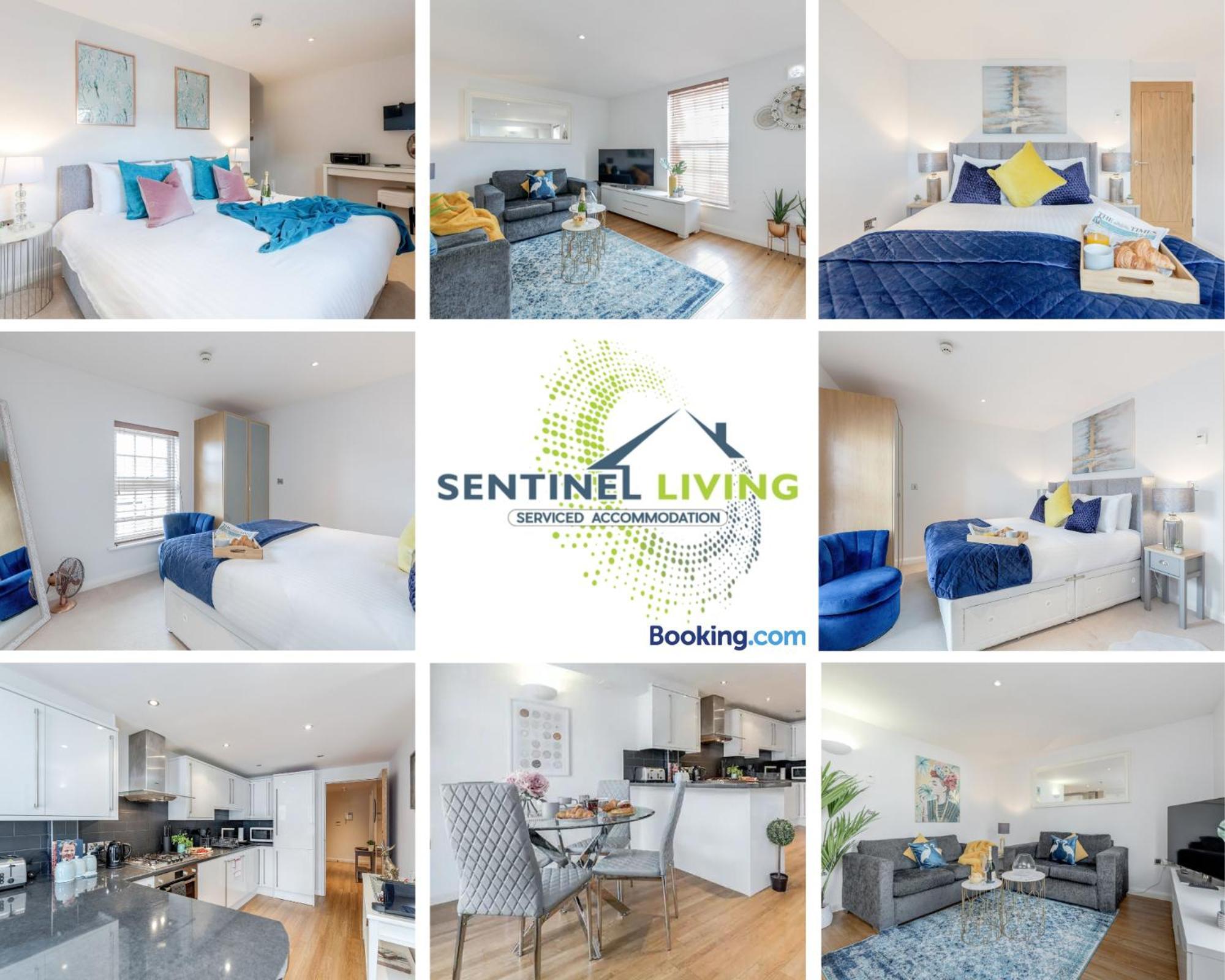 Windsor Flat 2 Bed By Sentinel Living With Free Wifi And Parking Apartment Bagian luar foto