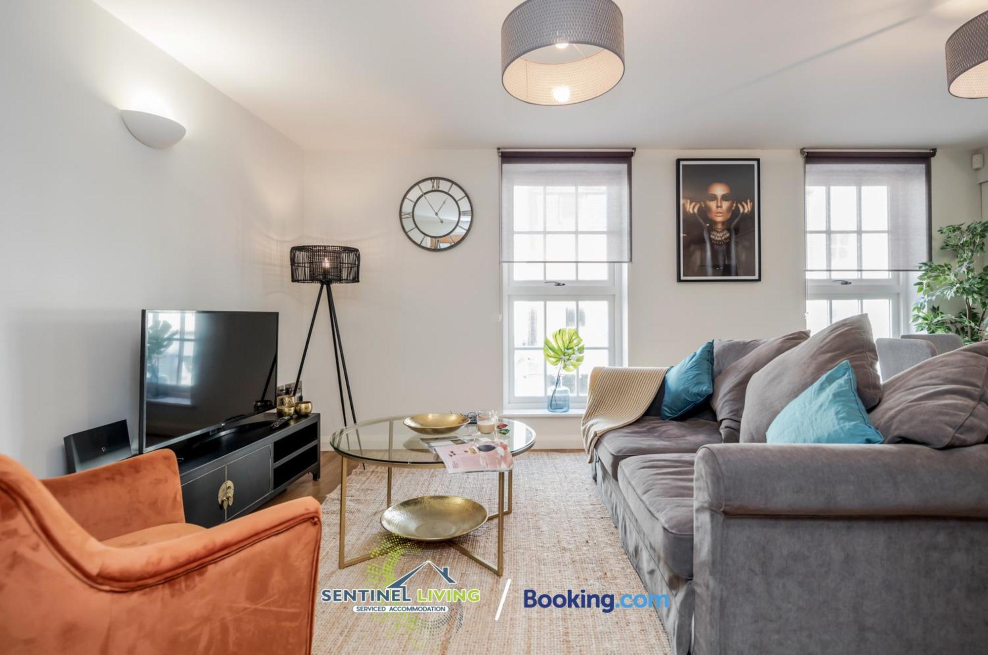 Windsor Flat 2 Bed By Sentinel Living With Free Wifi And Parking Apartment Bagian luar foto