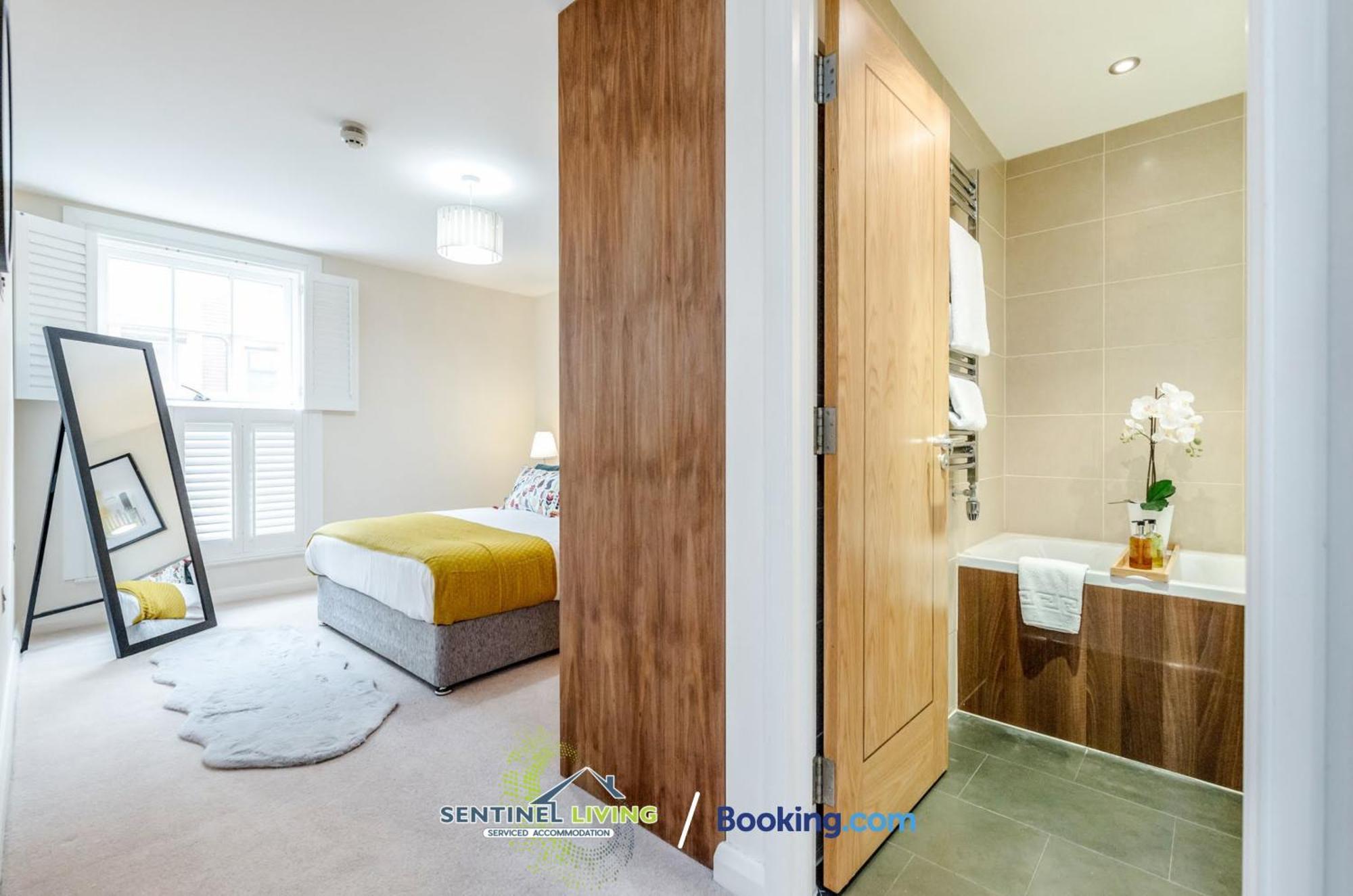 Windsor Flat 2 Bed By Sentinel Living With Free Wifi And Parking Apartment Bagian luar foto