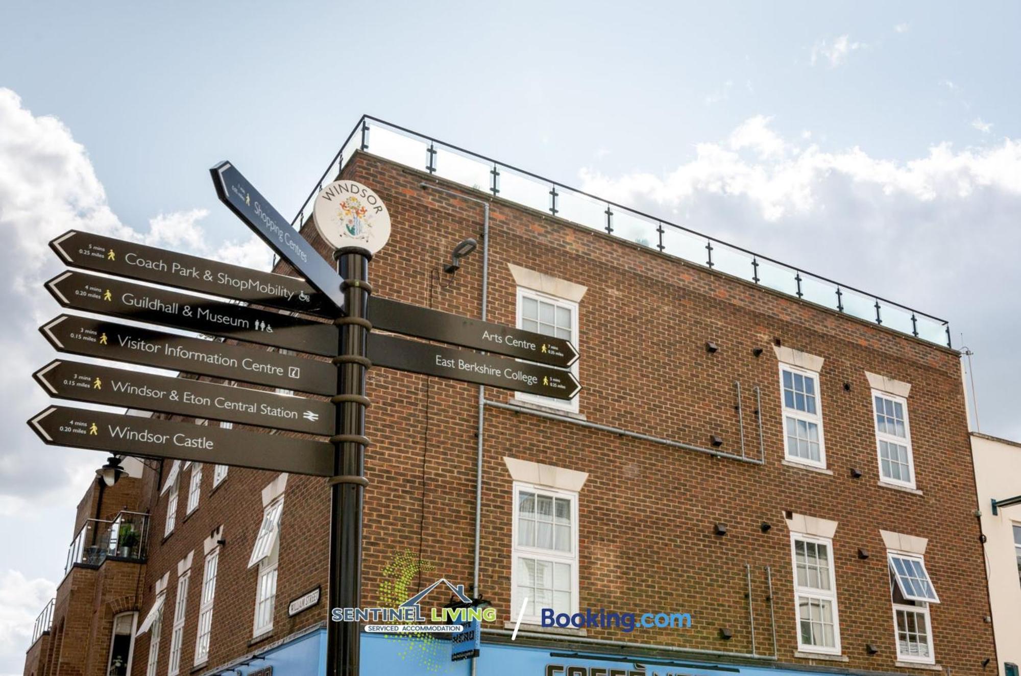 Windsor Flat 2 Bed By Sentinel Living With Free Wifi And Parking Apartment Bagian luar foto